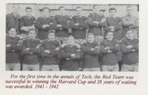 1st Harvard Cup!!  1941-1942