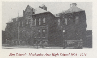 Elm School - Mechanics Arts High School 1904-1914